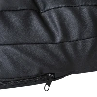 HOMCOM® Schlafsessel Klappmatratze Faltmatratze verstellbar PU 175x56cm Schwarz(m-8)