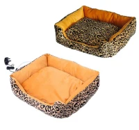 Hundebett Hundekorb Katzenbett Tierbett Kissen Bett für Tier mit/ohne Heizmatte ohne Heizmatte(m-1)