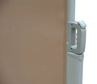 Outsunny® Seitenmarkise 1,6m x 3m braun Markise Sichtschutz Windschutz(m-5)