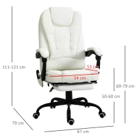 Vinsetto Massagesessel  67 cm x 79 cm x 121 cm(m-3)