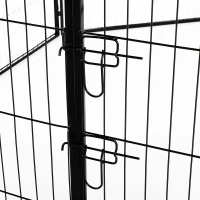 PawHut® Welpenauslauf Freilaufgehege für Kaninchen und Kleintiere 80x80 cm(m-8)