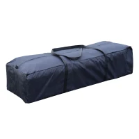 Outsunny® Faltpavillon Wasserabweisend mit Transporttasche 6 x 3 x 2,5 m Weiß Schwarz(m-11)