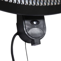 Outsunny® Heizstrahler Terrassenheizer Quartz elektrisch 650W/1300W/2000W(m-6)