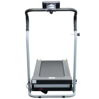 HOMCOM Elektrisches Laufband 500W 10km/h LCD zusammenklappbar(m-6)