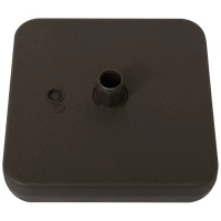 Outsunny® Gartenmöbel Set 7-teilige Sitzgruppe 1 Sonnenschirm, 1 Tisch, 4 Stühle Metall(m-7)