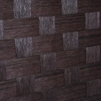 HOMCOM® Paravent Raumteiler 4 tlg. Trennwand Bambus Holz Braun(m-9)