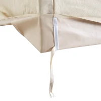 Outsunny® Abdeckung Gartenmöbel Schutzhülle 3er Sofa Beige(m-7)