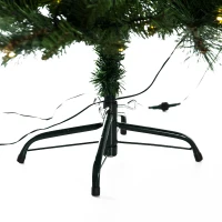 HOMCOM® Künstlicher Weihnachtsbaum | Tannenbaum | Inkl. Metallständer | Ø80 x 120 cm | Grün(m-9)