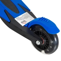 HOMCOM® Tretroller Scooter Kinderroller 3 Räder Blau(m-6)