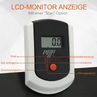 HOMCOM® Laufband LCD-Display mechanische Laufmaschine Klappbar 3 Neigungswinkel Stahl(m-6)