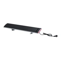 Outsunny® Elektrischer Infrarot Heizstrahler für Innen-/Aussenbereich 1500W(m-3)