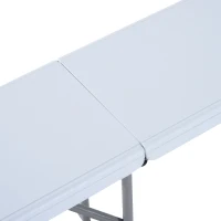 Outsunny® Klappbank Kofferbank Campingbank Bierbank Stahl(m-5)