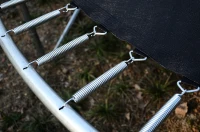 HOMCOM TRAMPOLINA Z SIATKĄ ZABEZPIECZAJĄCĄ śr. 305 cm(m-9)