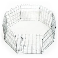 PawHut® Freilaufgehege Welpenauslauf für Tiere 8-teilig 63x107cm(m-5)