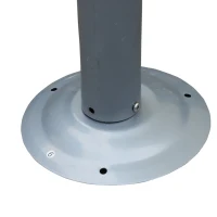 Outsunny® Gartenpavillon Partyzelt Gartenlaube Sonnenschutz Metall Polyester Creme(m-8)