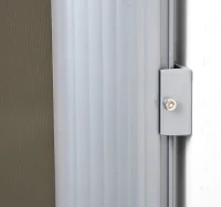 Seitenmarkise Windschutz Sonnenschutz Sichtschutz Alugestell 300x180cm kaffeebraun(m-5)