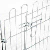 PawHut® Freilaufgehege Welpenauslauf für Tiere 8-teilig 63x107cm(m-8)