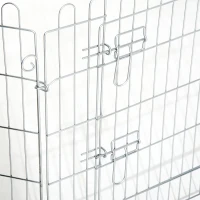 PawHut® Freilaufgehege Welpenauslauf für Tiere 8-teilig 63x107cm(m-6)