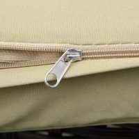 Outsunny 3 pcs PE Rattan Wicker Garden Furniture Patio Bistro Set Weave Conservatory Sofa Coffee Table and Chairs Set Beige(m-9)