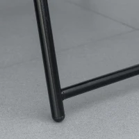 Outsunny 2 Pieces Patio Folding Chair Set, Outdoor Portable Loungers for Camping Pool Beach Deck, Lawn Chairs with Armrest Steel Frame, Cream White(m-9)