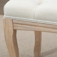 HOMCOM gestoffeerde bank 110 cm x 38 cm x 49 cm(m-9)