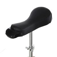 HOMCOM Velo 1 roue cirque jonglage monocycle artiste 20 pouces mono roue argent-noir(m-4)