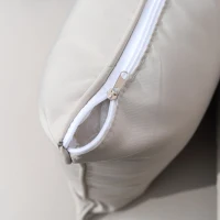 Outsunny Set de canapele pentru exterior din ratan PE, cu 6 piese,  Maro mixt(m-9)