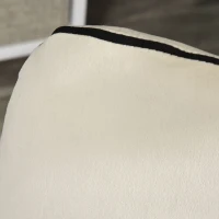 HOMCOM Adjustable Floor Chair with Adjustable Backrest Folding Chair Bed, Lazy Sofa Bed for Gaming and Reading, Beige(m-8)