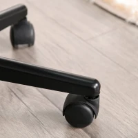 Vinsetto Chaise de bureau ergonomique fonction bascule hauteur réglable pivotant 360° revêtement maille bleu(m-8)