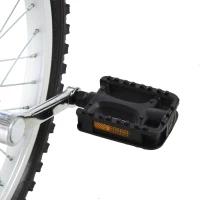 HOMCOM Velo 1 roue cirque jonglage monocycle artiste 20 pouces mono roue argent-noir(m-5)