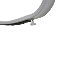 Outsunny Rocking Chair Sun Lounger Garden Seat Patio High Back Texteline Black(m-12)