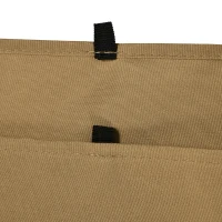 Outsunny Replacement Gazebo Curtains 4-Panel Sidewalls with Zipper for 3 x 3 (M) Yard Gazebos Canopy Tent, Brown(m-8)