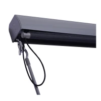 Outsunny Window Roller Blind Home Roll Up Blackout Sun Shade Quality Cover Grey(m-4)