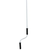 Outsunny Window Awning Canopy Garden Shelter w/ Hand Crank (3 x 2m, Coffee) Outdoor Door Wall Mounted Yard Patio Cover(m-12)