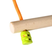 Outsunny Kids Obstacle Course, 42.6 FT Children Slackline Training Equipment, with Monkey Bars, Rope Ladder, Swing, Gym Rings, Tree Protector, Carry Bag(m-9)