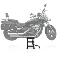 DURHAND Steel Motorbike Jack Lift, 27.5 / 39.5 Hcm - Black(m-2)