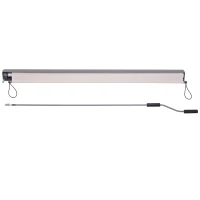 Outsunny Window Roller Blind Home Roll Up Blackout Sun Shade Quality Cover Cream White(m-8)