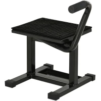 DURHAND Steel Motorbike Jack Lift, 27.5 / 39.5 Hcm - Black(m-1)