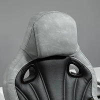 Vinsetto High-Back Gaming Office Chair Ergonomic Swivel Racing Computer Chair with Flip-up Armrests and Adjustable Height(m-8)