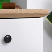 HOMCOM 71" Kitchen Pantry Buffet Server Hutch Storage Sideboard, Bookcase with Drawers & Cabinets for Living Room(m-8)