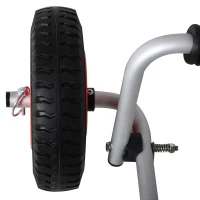 HOMCOM Kayak Cart Aluminum Boat Canoe Carrier Dolly Trolley Transport Trailer with Airless Beach Tires for Sand(m-4)