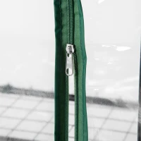 Outsunny 5 Tier Greenhouse Outdoor Flower Stand PVC Cover Portable Shed Metal Frame Transparent 69 x 49 x 193cm(m-8)