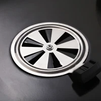 OUTSUNNY 22" Steel Porcelain Portable Outdoor Charcoal Barbecue Grill with Wheels, Black(m-5)