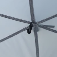 Outsunny Outdoor Camping Tent For 3-4 W/ Build-in Bag, Lighting Hook, Carrying Bag(m-11)