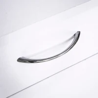 HOMCOM Computer Desk PC Workstation Table with Storage Shelves Drawer Keyboard Tray White 120W x 60D x 74H cm(m-5)