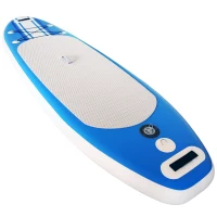 HOMCOM Inflatable Surfboard Paddle Board Foldable Floating Air Pump w/ Repair Kit 305cm(m-1)