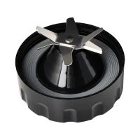 HOMCOM Liquidificadora de 1000W Jarro de Cristal de 1,5L com 4 Programas 5 Velocidades Ajustáveis Lâmina de 6 Folhas Aço Inoxidável e Garrafa Portátil 22,4x19x43cm Preto(m-13)