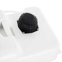 Outsunny Mobilne Umywalko do Rąk, Przenośne z Kołami, 51 cm x 33,5 cm x 103cm, Szare(m-9)