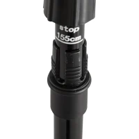 HOMCOM Plasa de Tenis si Badminton Portabila cu Inaltime Reglabila, Plasa de Volei cu Geanta de Transport, 510x102x107/120/155cm, Rosu si Negru(m-9)