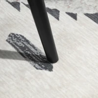 HOMCOM Poltrona nórdica acolchoada estofada em madeira de veludo vintage com pernas e apoios de braços 71x65x76 cm Cinza(m-8)